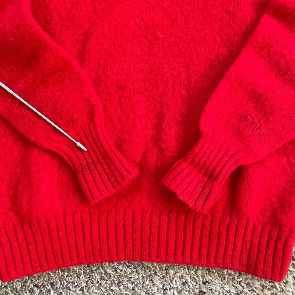 Polo Ralph Lauren Old Money Shetland Wool Sweater Mens Medium Vintage Preppy